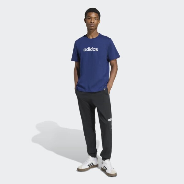 Remera Adidas Big Linear Essentials Azul