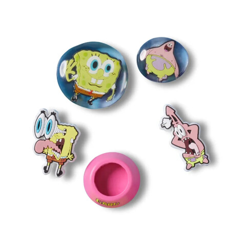 Jibbitz Spongebob Bubble 5 Pack Multicolor
