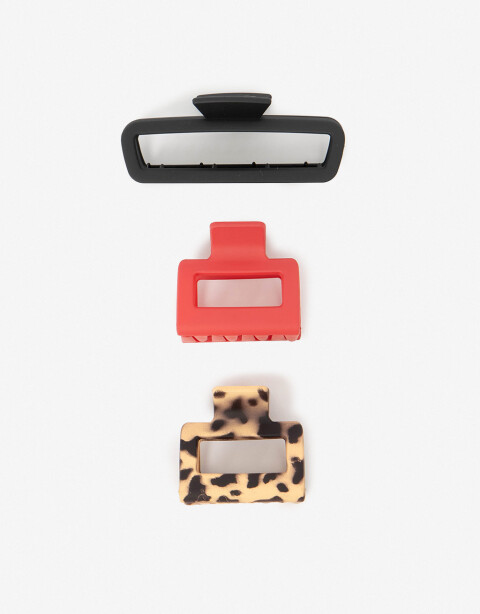 Broches Sets Acrilico Set De Mix Broches - Combinacion Tricolor