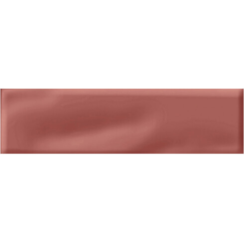 Cerámica Rojo amaranto brick con relieve 7.5X26Cm Pared GAMAS DE TERRACOTA