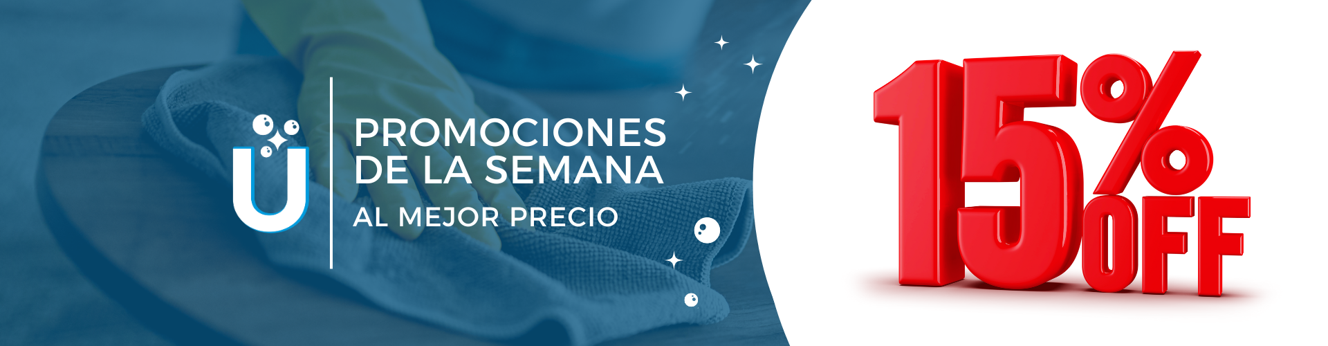 promociones de la semana 15% off