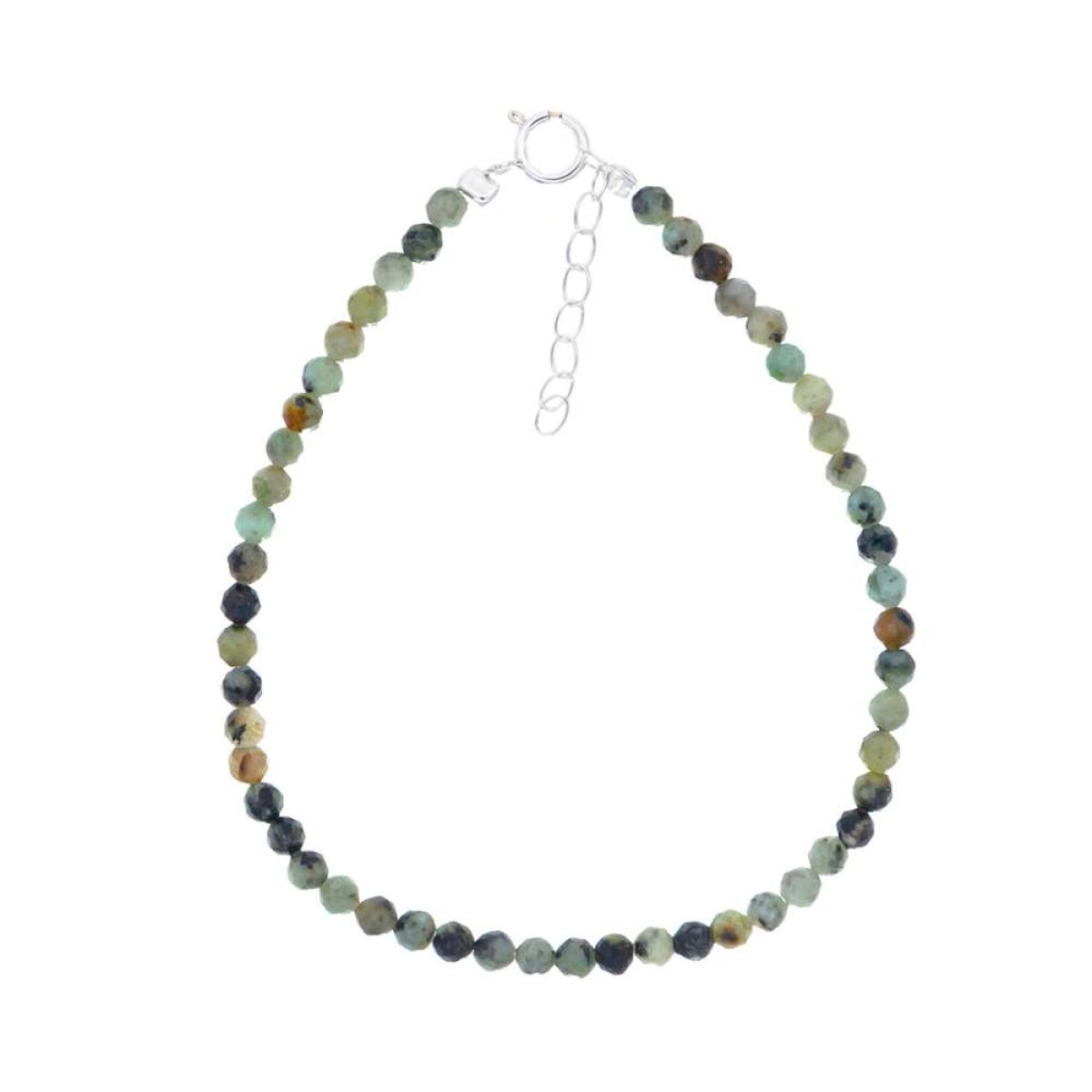 Pulsera Con Piedra Natural - Plata 925 