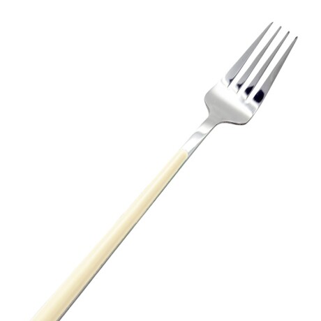 Cubierto amarillo tenedor