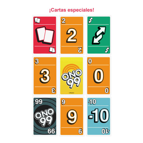Juego De Cartas UNO - Ono 99 Juego De Cartas UNO - Ono 99