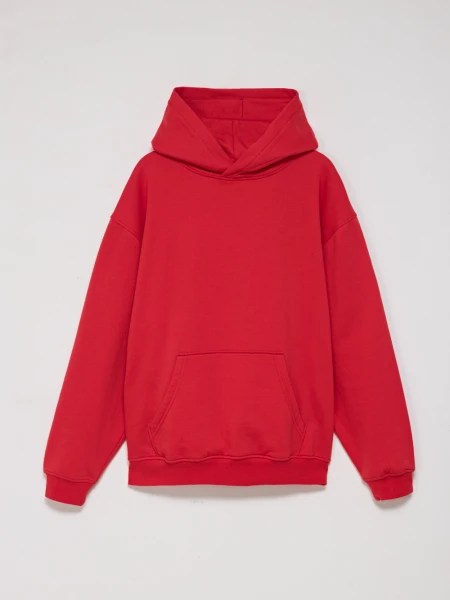 Canguro deportivo oversize Rojo