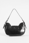 Cartera de hombro hebilla negro