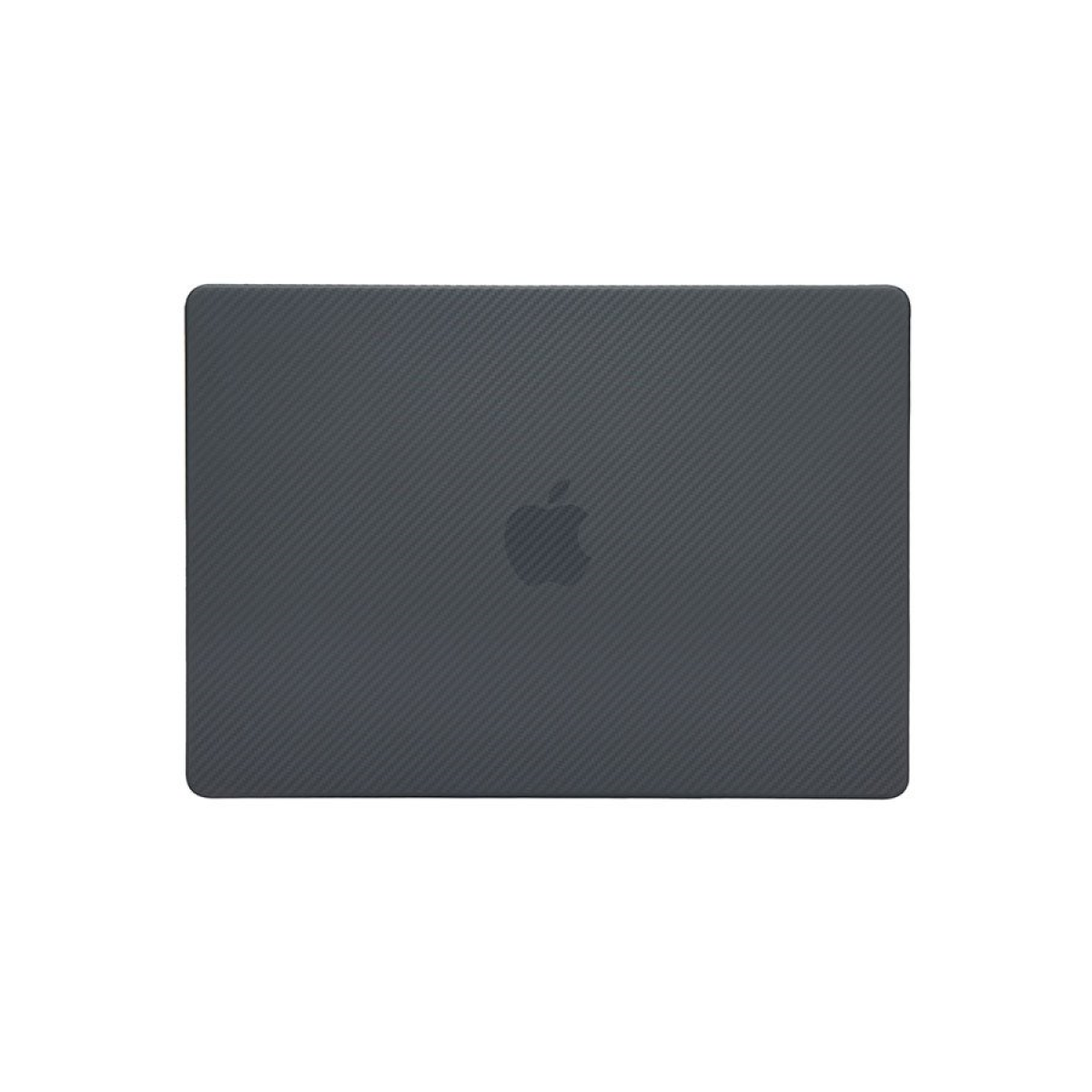 Carcasa protectora hardsell fibra carbono para macbook 13' 2020 devia - Matt black 