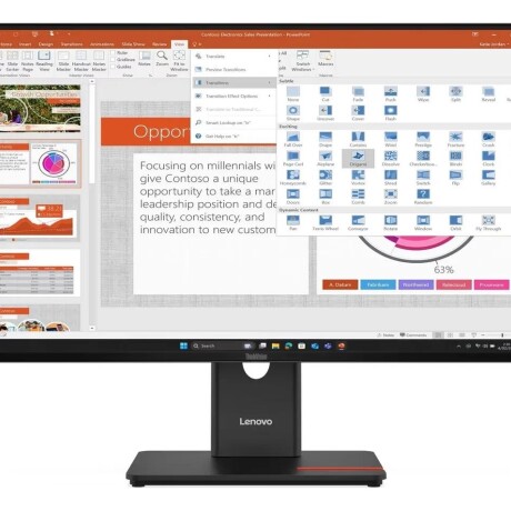 MONITOR LENOVO THINKVISION T24D-40 23.8" FHD DP+HDMI+USB-C+D MONITOR LENOVO THINKVISION T24D-40 23.8" FHD DP+HDMI+USB-C+D