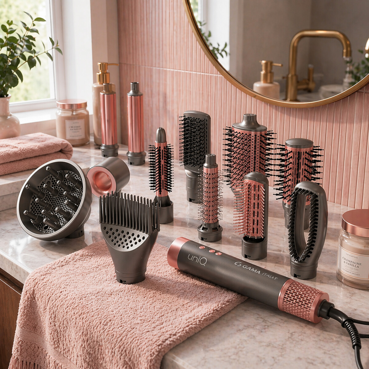 Set De Cepillo Gama Multistyler Flow 12 En 1 - CEPILLO GAMA MULTISTYLER UNIQ FLOW 12EN1 