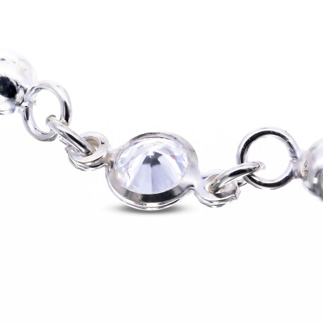 Pulsera de plata 925 con circonias. Pulsera de plata 925 con circonias.