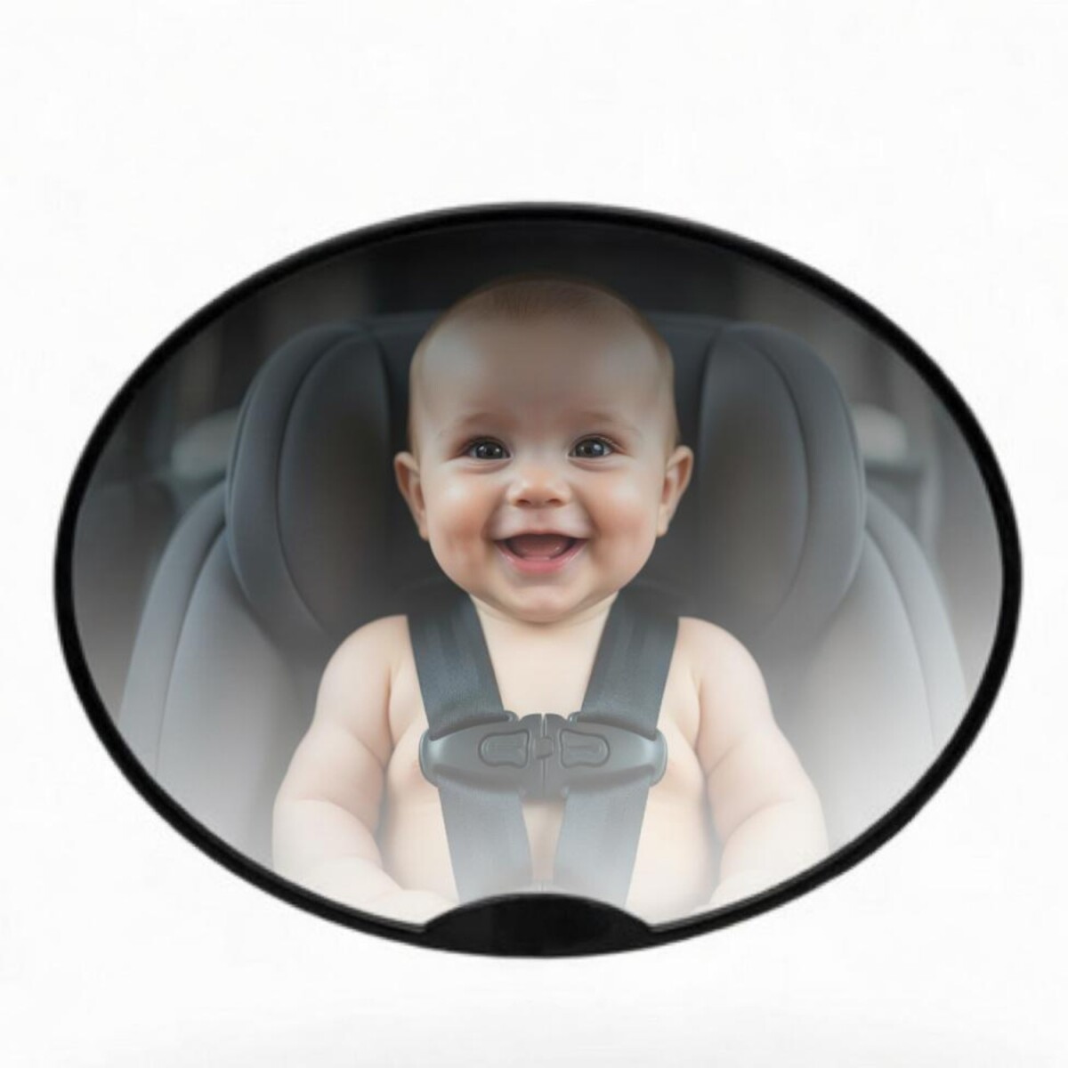 Espejo Ovalado Para Retrovisor Universal 