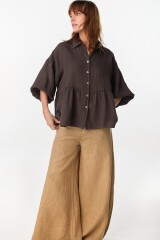 Camisa Duna Chocolate