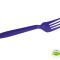 Tenedor Biodegradable x10 Unidades Morado
