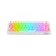 Teclado Gamer Redragon Fizz K617 RGB 60 Clear Teclado Gamer Redragon Fizz K617 RGB 60 Clear