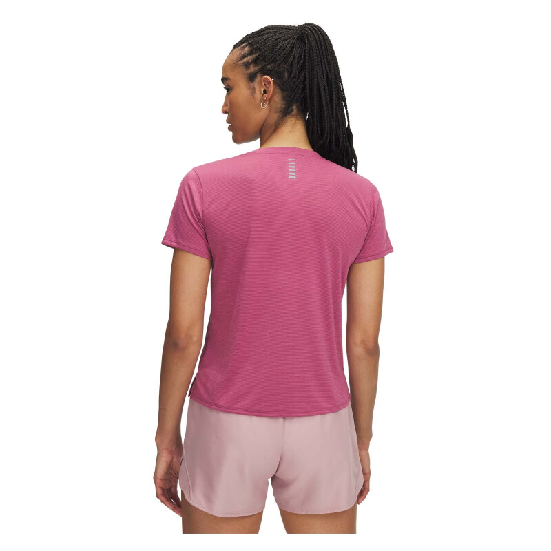 Remera Running Under Armour Shortsleeve de Mujer - 1382434-659 Rosado