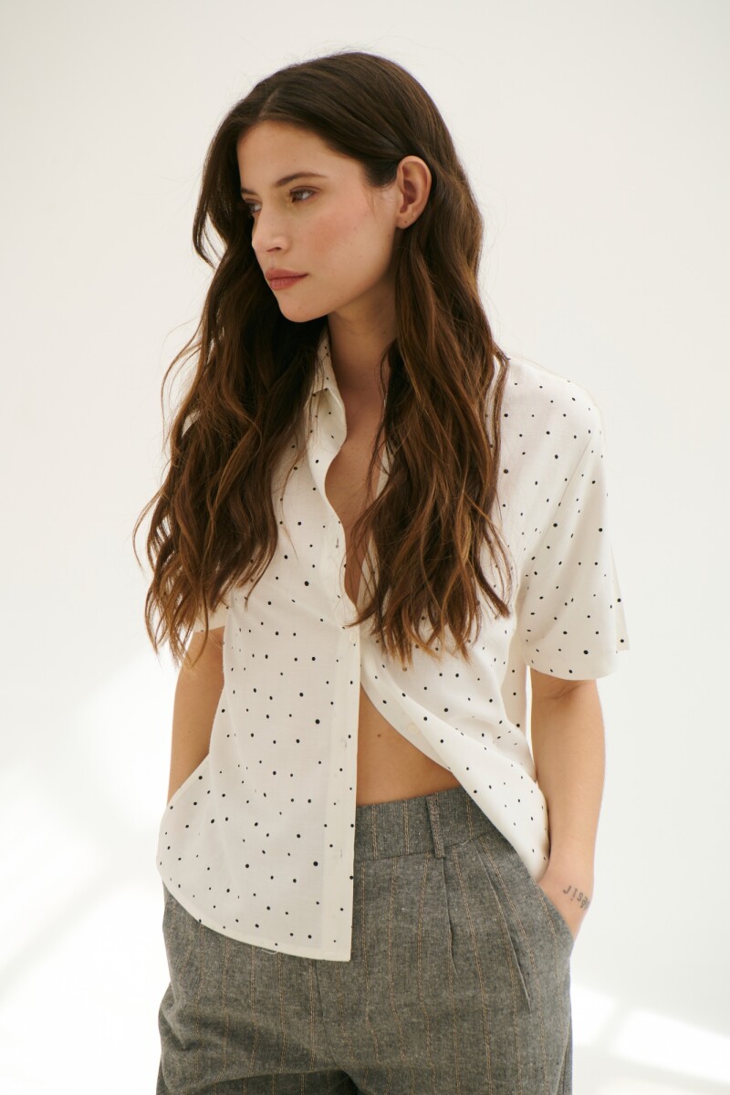 CAMISA DOT BLANCO