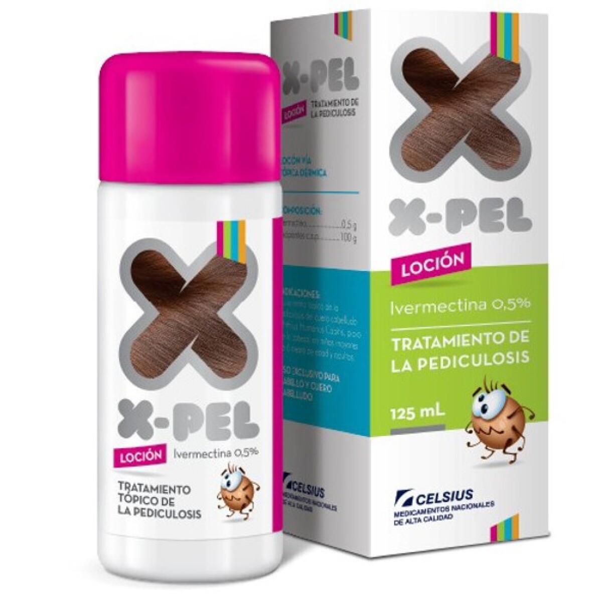 X-Pel Locion Piojicida 125ml 