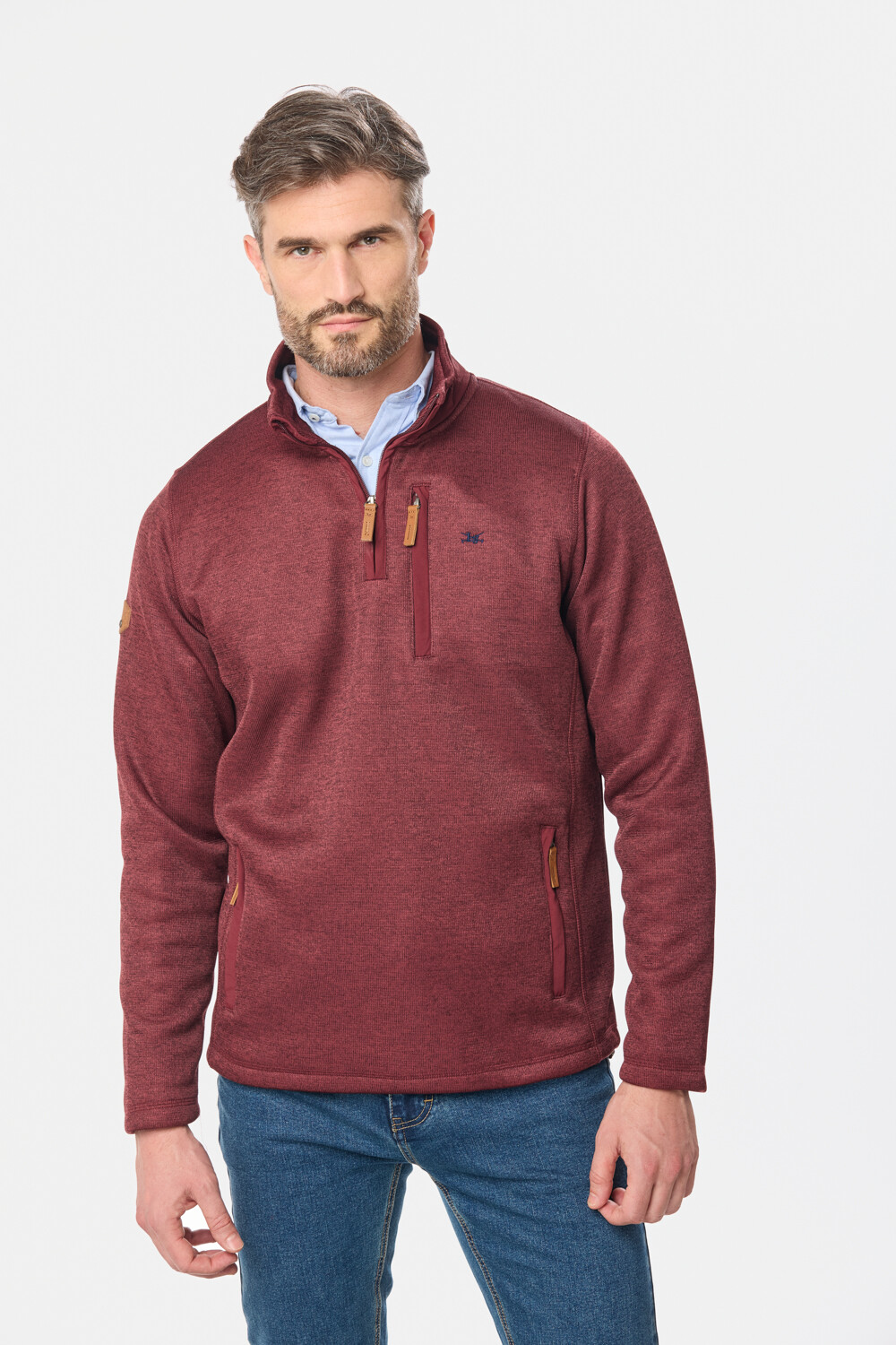 BUZO FELPA ESPECIAL Bordo