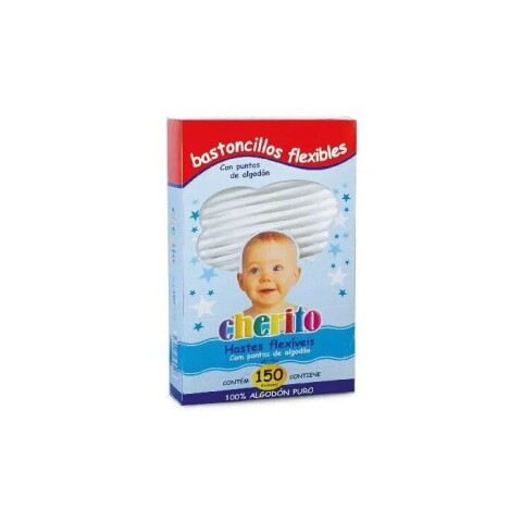 Cherito hisopos flexibles x150 Cherito hisopos flexibles x150
