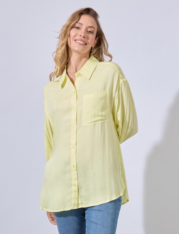 Camisa Bordada AMARILLO