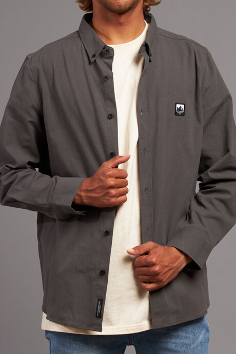 CAMISA BARDEN RUSTY Gris Oscuro