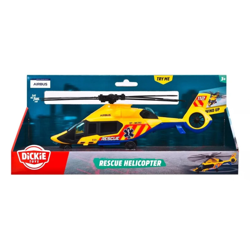 Dickie Toys Airbus H160 Rescue Helicopter Dickie Toys Airbus H160 Rescue Helicopter