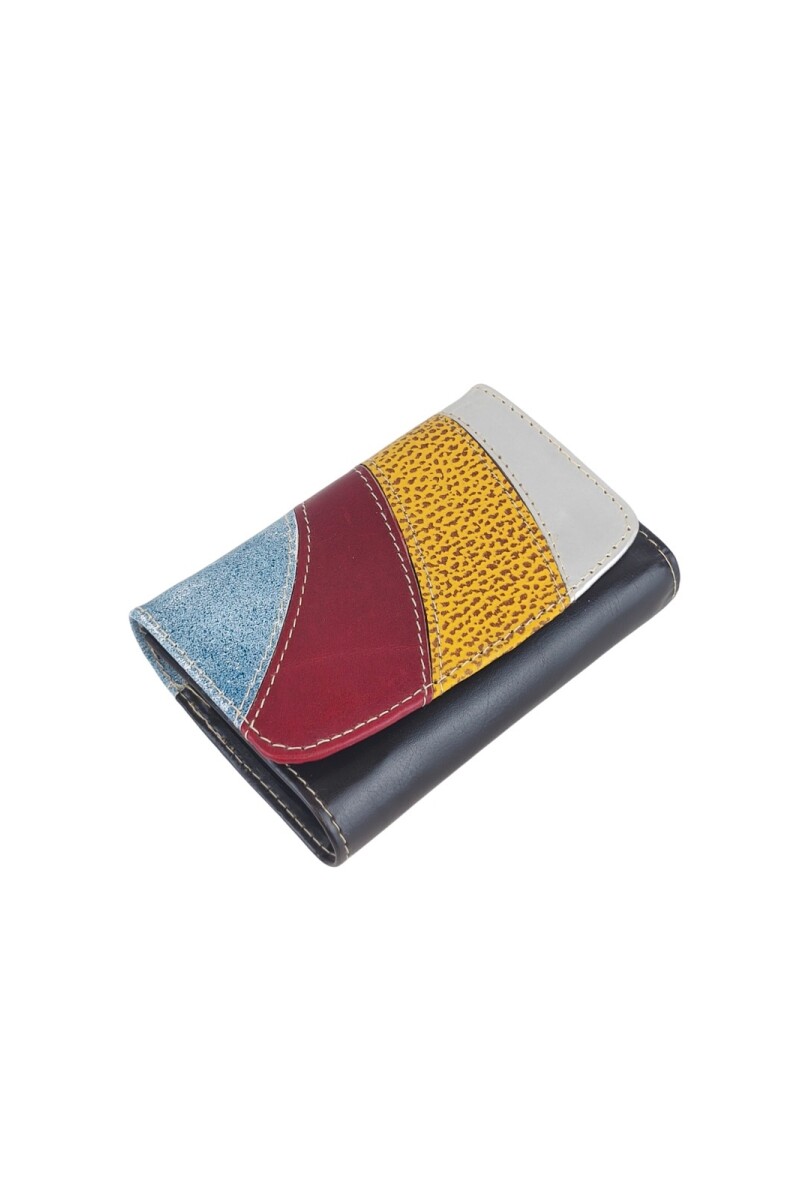 Billetera clasica mediana Multicolor 2