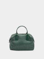 Bolso Tote Estampado De Nylon verde