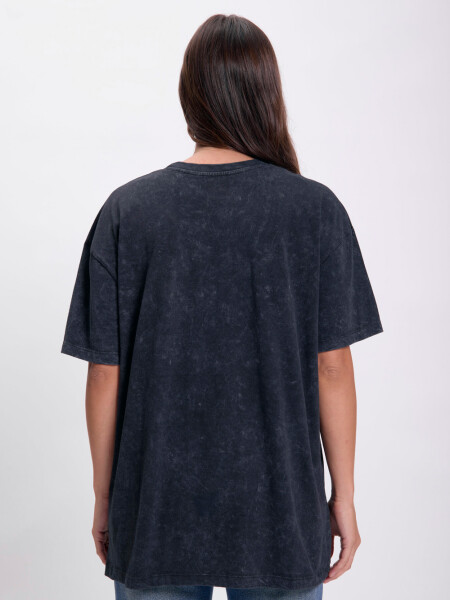 Remera oversize Negro