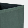 ORGANIZADOR DE TELA VERDE 15X31CM Unica