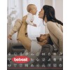 Silla de comer Bebesit Baby Desk 3 en 1 gris
