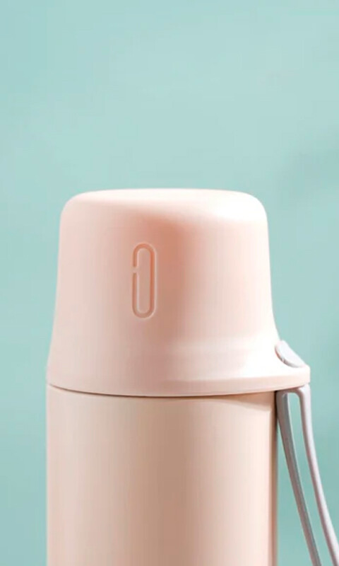 TERMO 500 ML ACERO INOXIDABLE NUDE