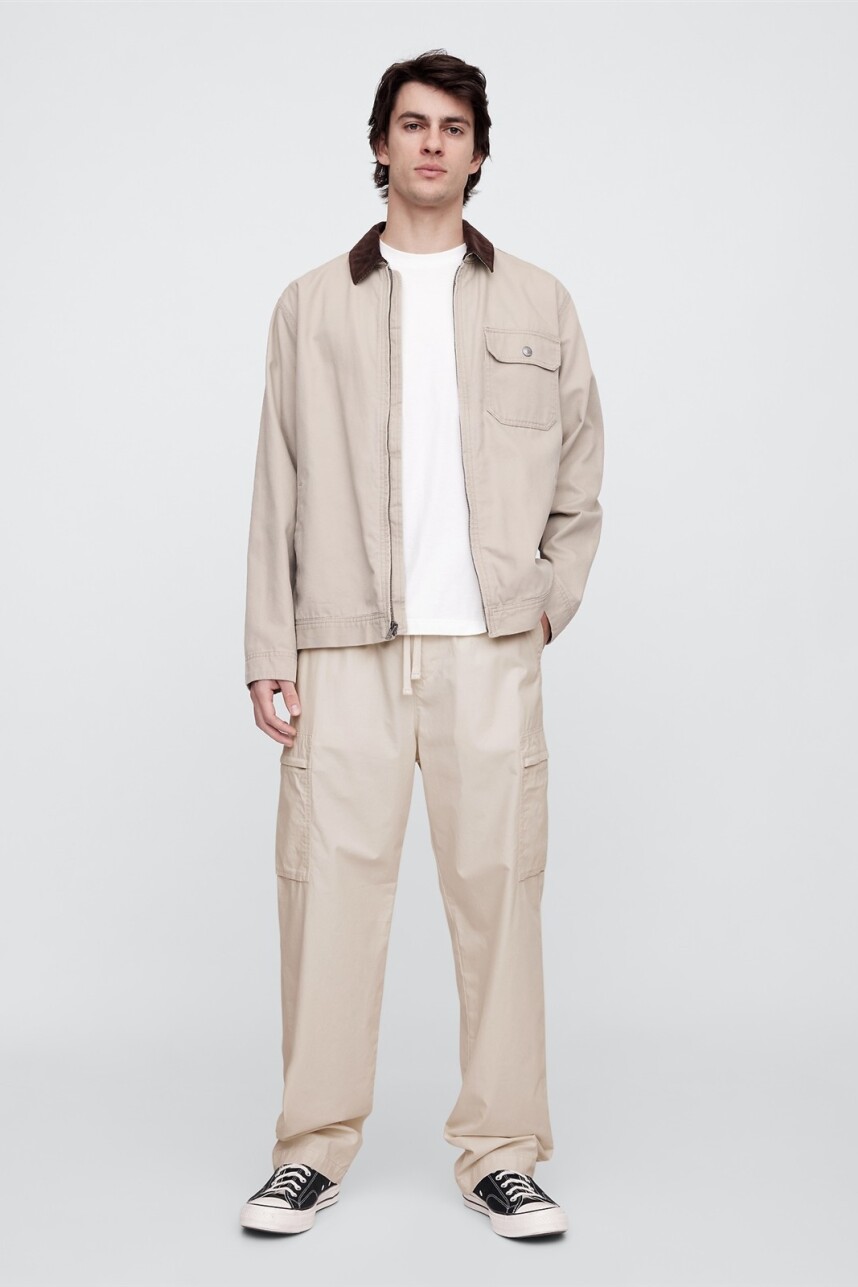 Pantalón Cargo Baggy Hombre Chino