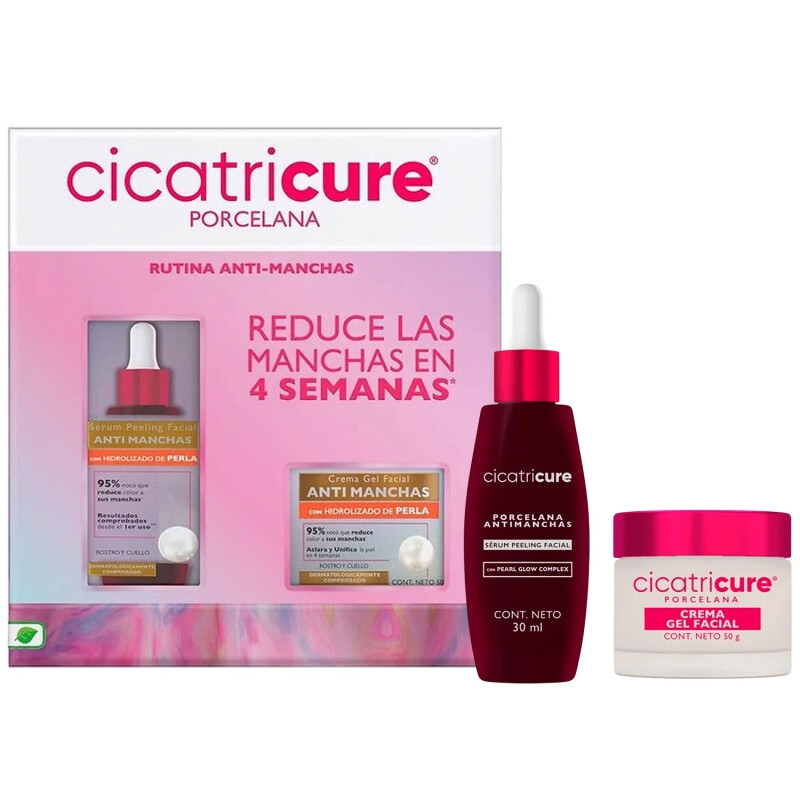 Pack Cicatricure Porcelana Crema + Sérum Efecto Peeling Pack Cicatricure Porcelana Crema + Sérum Efecto Peeling