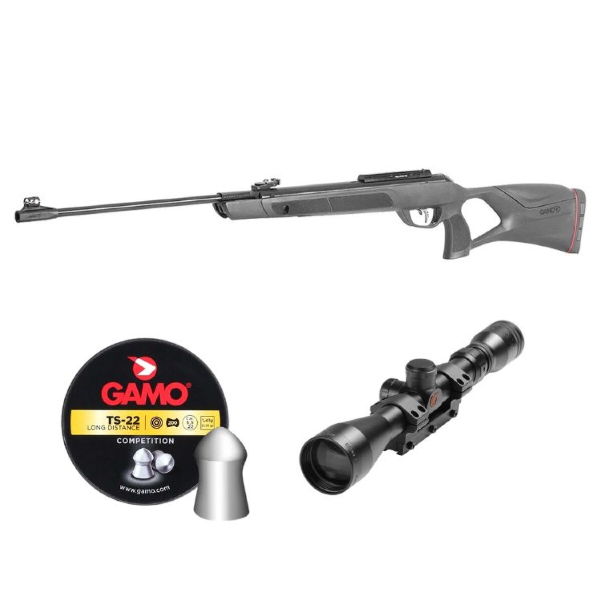 Chumbera Gamo G-Magnum 1250 Whisper Igt 5.5Mm + Mira+Chumbos 