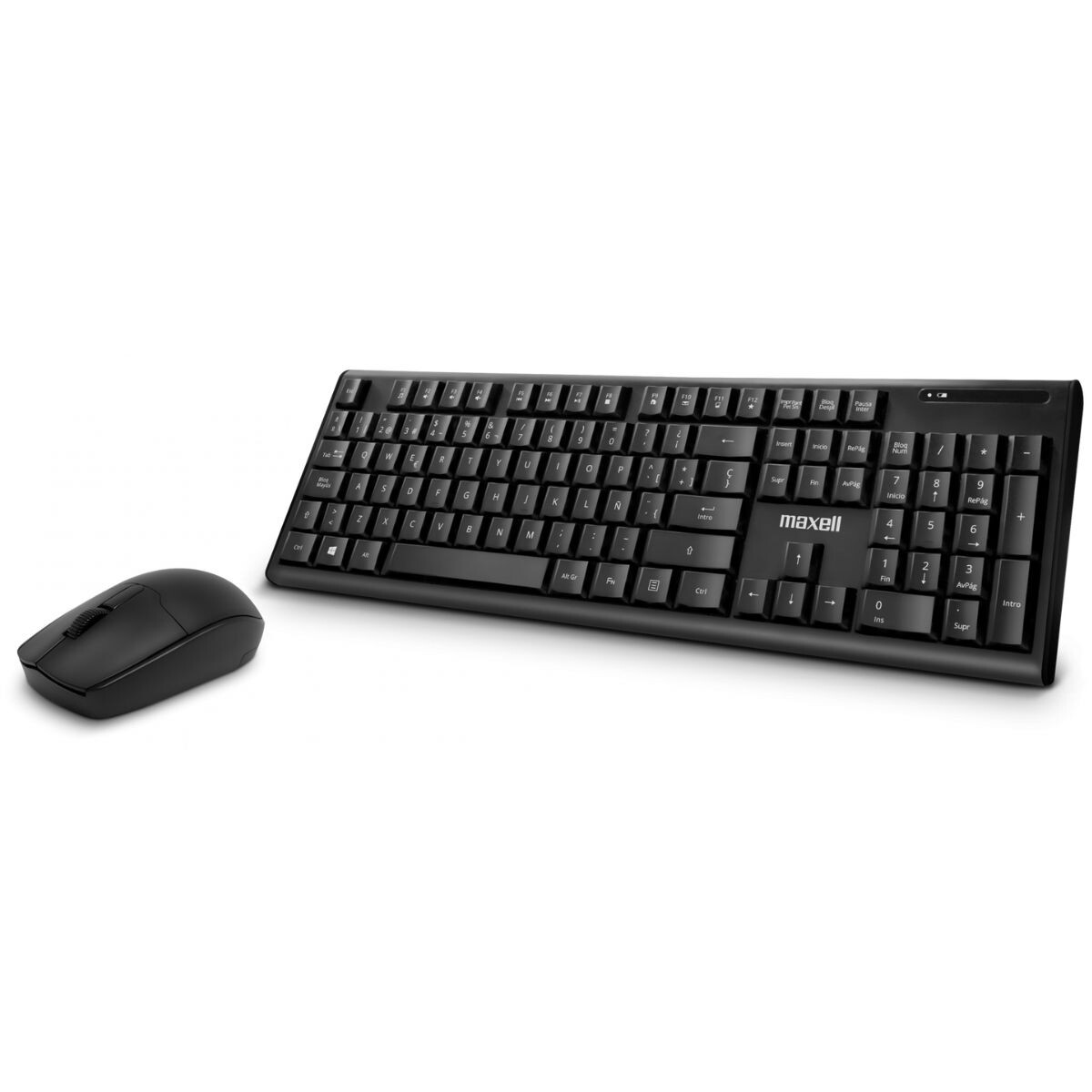 Combo mouse y teclado inalámbricos Maxell WKBC-200 
