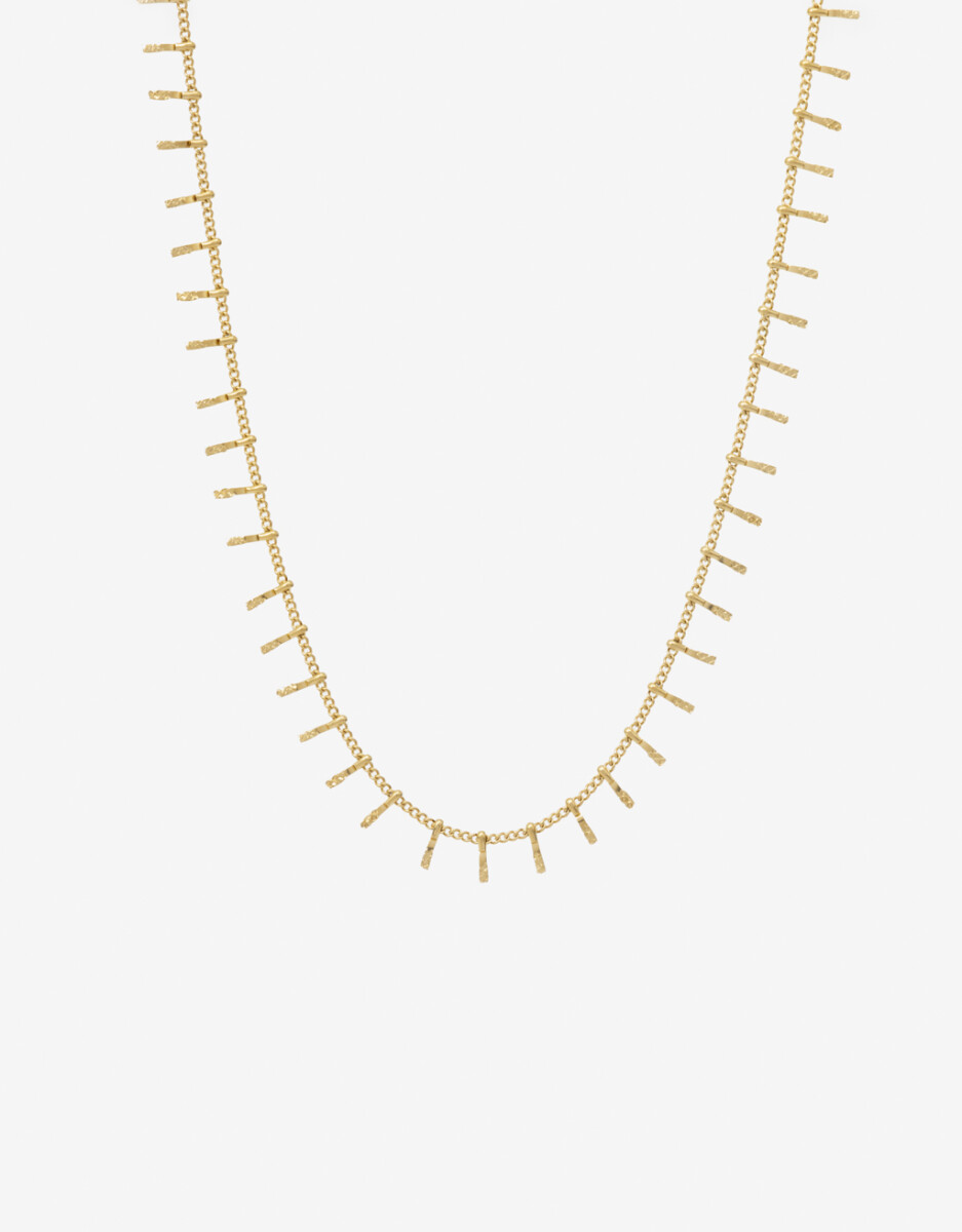 Collar Corto De Acero 