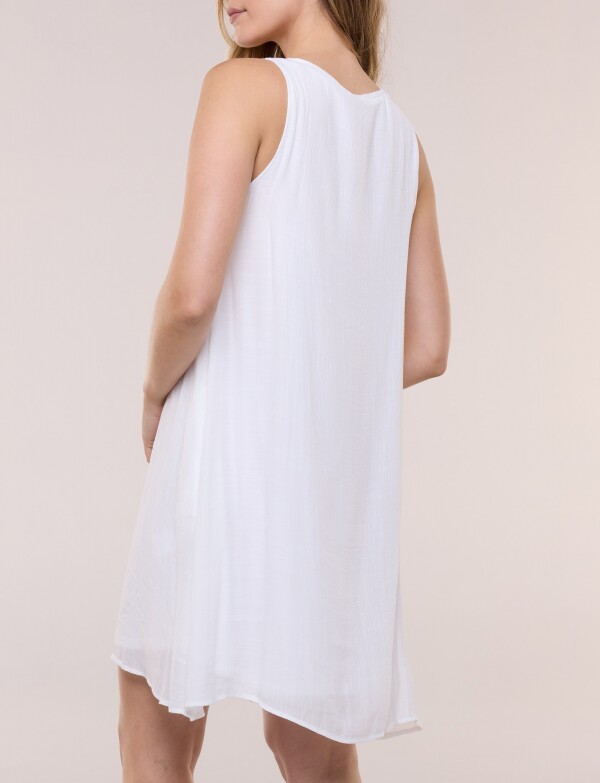 Vestido Botones CRUDO