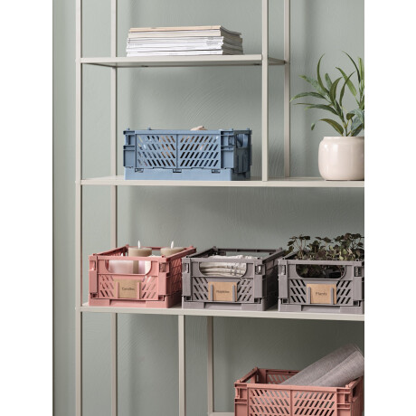 Cesta Milas A25Xl34Xa15Cm Plegable Azul