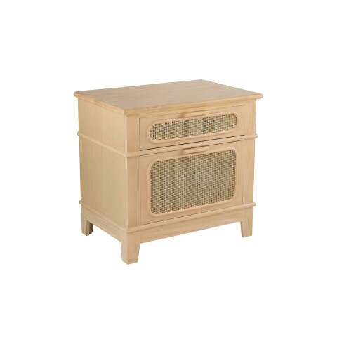 MESA DE LUZ C/RATAN 69.5x46x66CM NATURAL MESA DE LUZ C/RATAN 69.5x46x66CM NATURAL