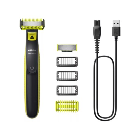 Recortadora Philips OneBlade Face + Body QP2824/10 con 5 Accesorios Recortadora Philips OneBlade Face + Body QP2824/10 con 5 Accesorios