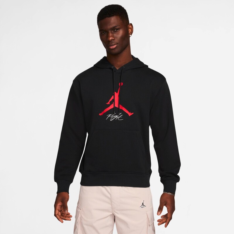 Jacket Jordan Baseline Hoodie de Hombre Negro