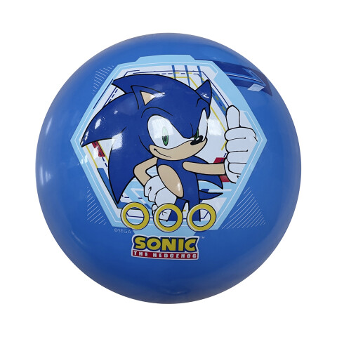 Pelota Infantil PVC Sonic 46 cm CELESTE