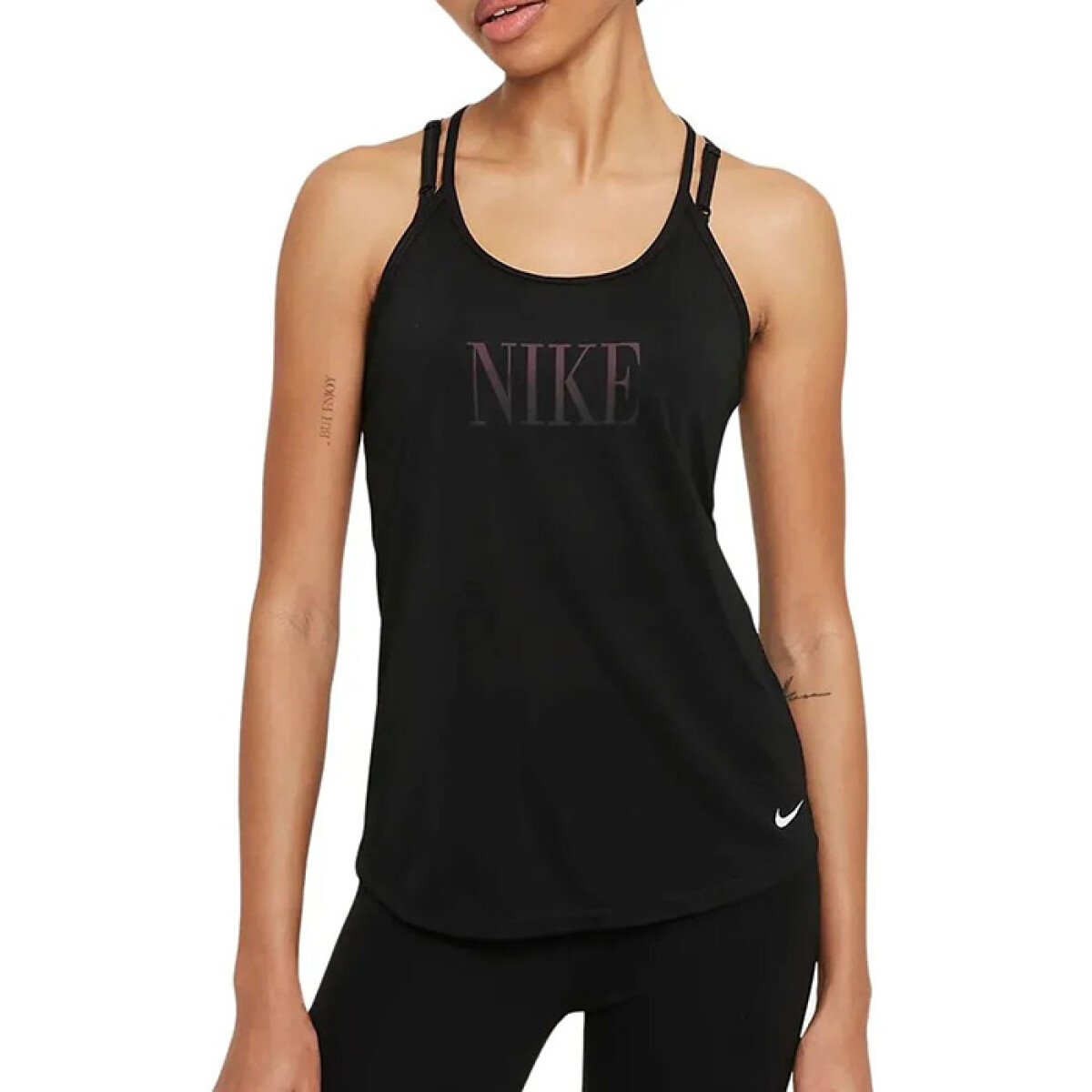 Musculosa Nike Dri-fit Elastika de Mujer - DD4561-010 - Negro 