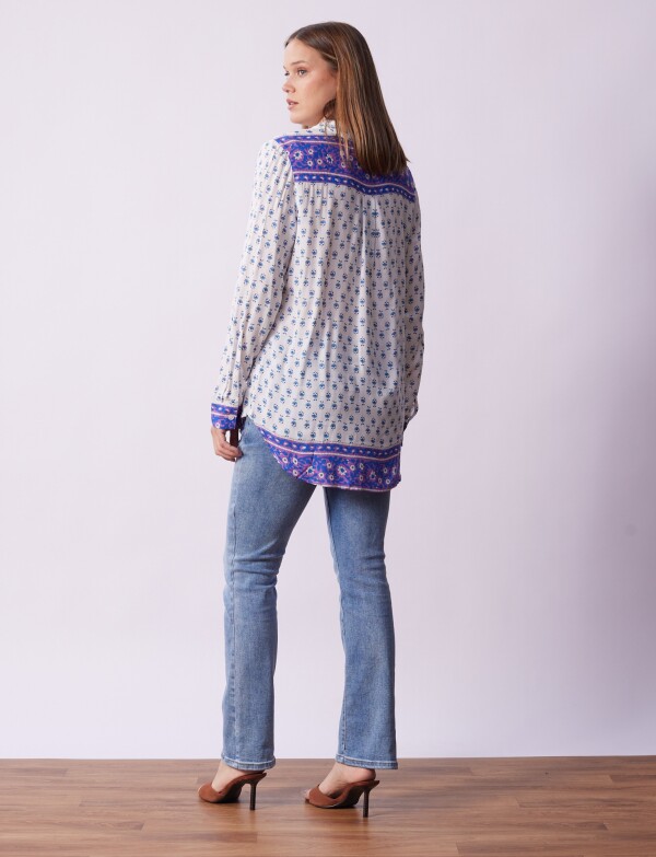 Camisa Print BLANCO/MULTI
