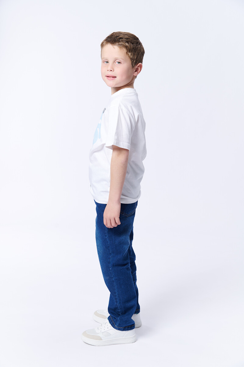 Remera estampa Always Blanca
