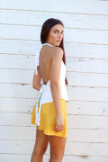 Falda Wagga AMARILLO