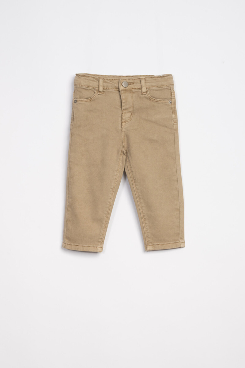 Pantalón skinny - Visón 