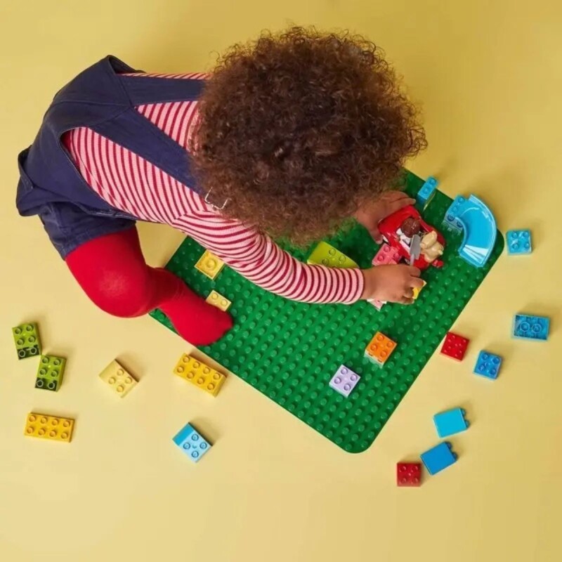 Base para Lego Duplo 1 Pieza Verde Base Para Lego Duplo 1 Pieza Verde