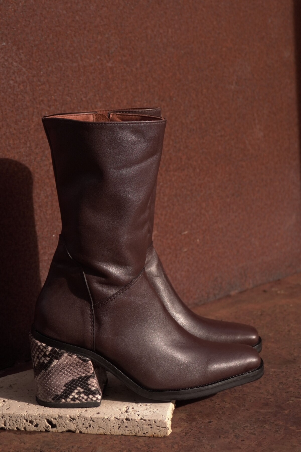 City Boots Vol2 Chocolate / Vibora Gris